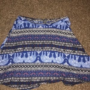 Rue 21 elephant printed skirt